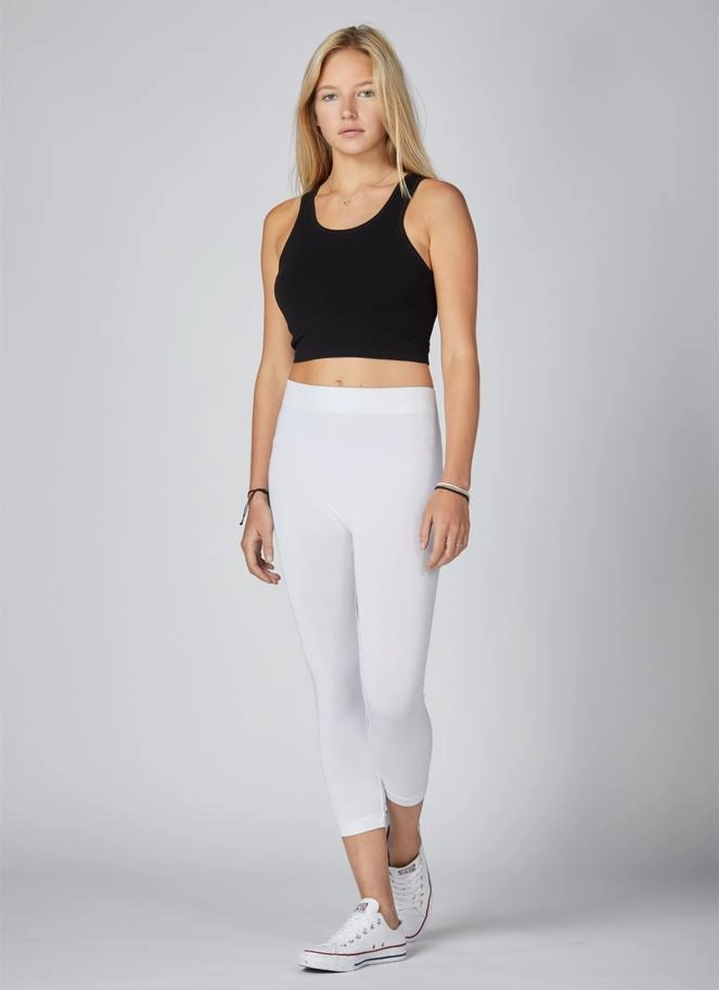 Basic Lightweight Bamboo Capri Legging