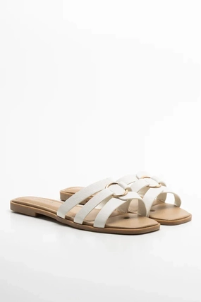 Anti Slip morning run Sandal White