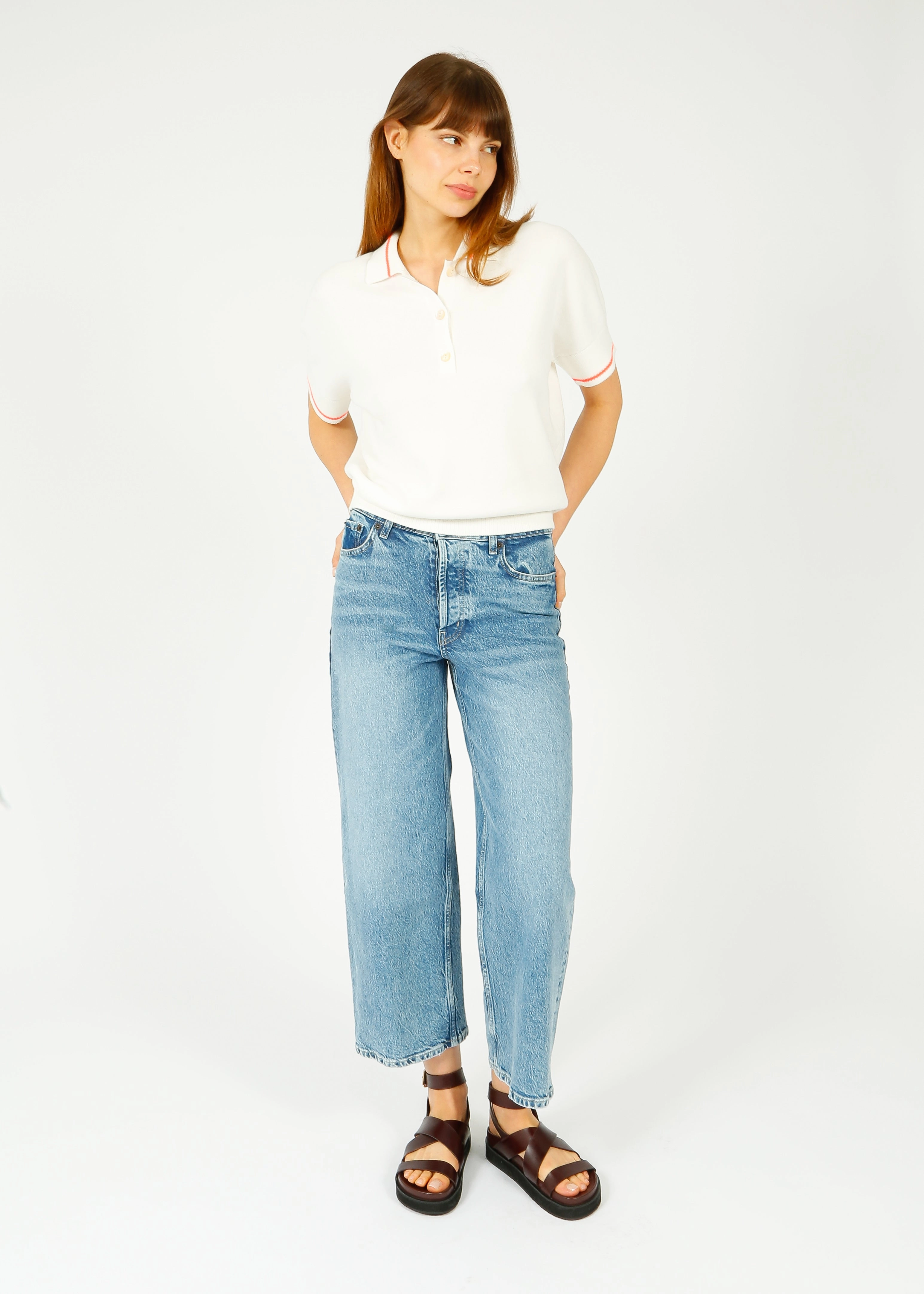 Style Essential Daily Wear Summer Vibes Music Event RAILS The Getty Crop in Geranium