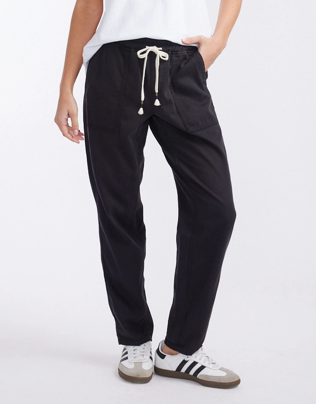Thermal Lining Beach Comber Pant - Black