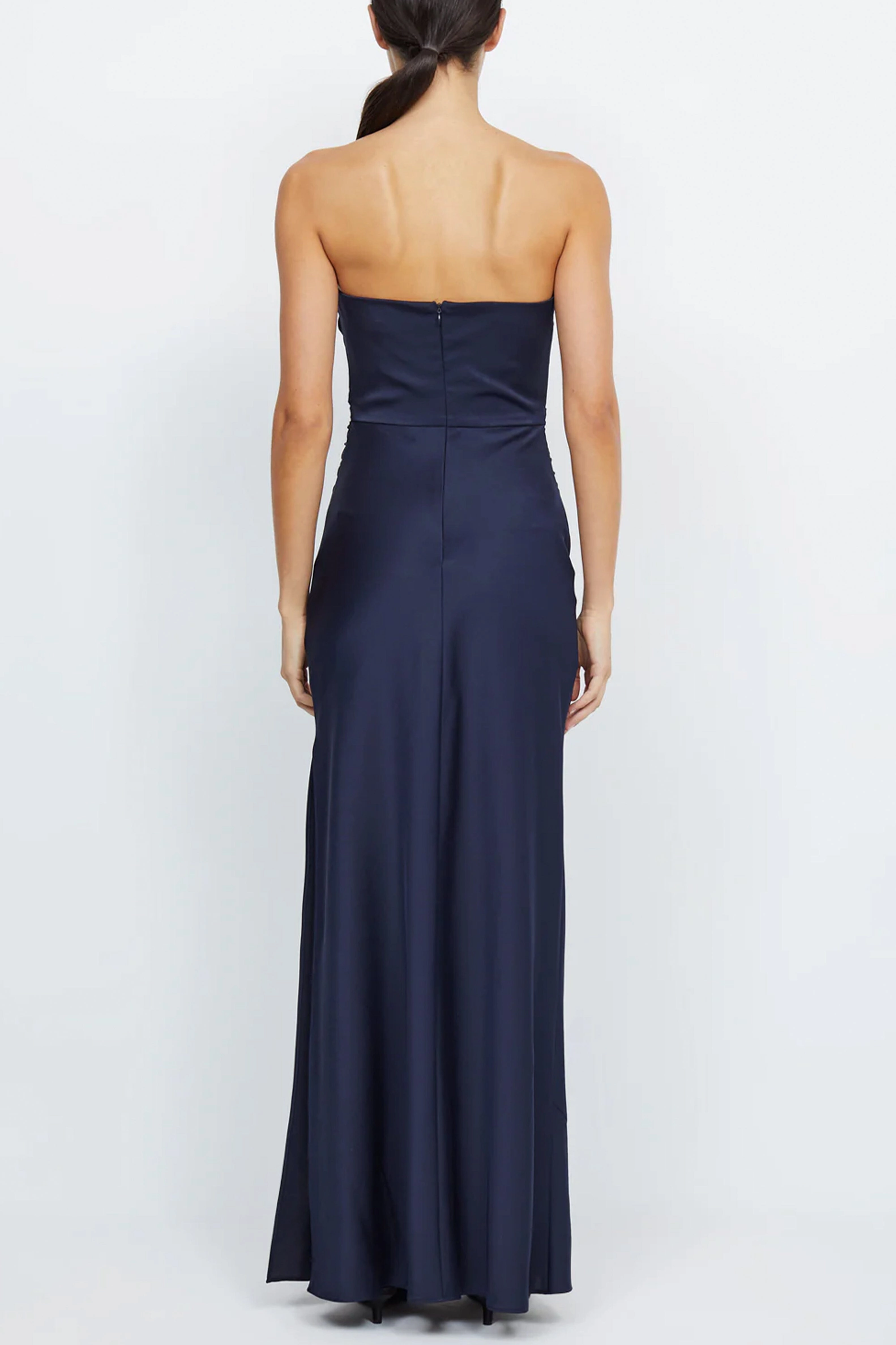 Hand-Wash Chilly Comfort Wear BEC   BRIDGE | Eternity Strapless Maxi - Ink