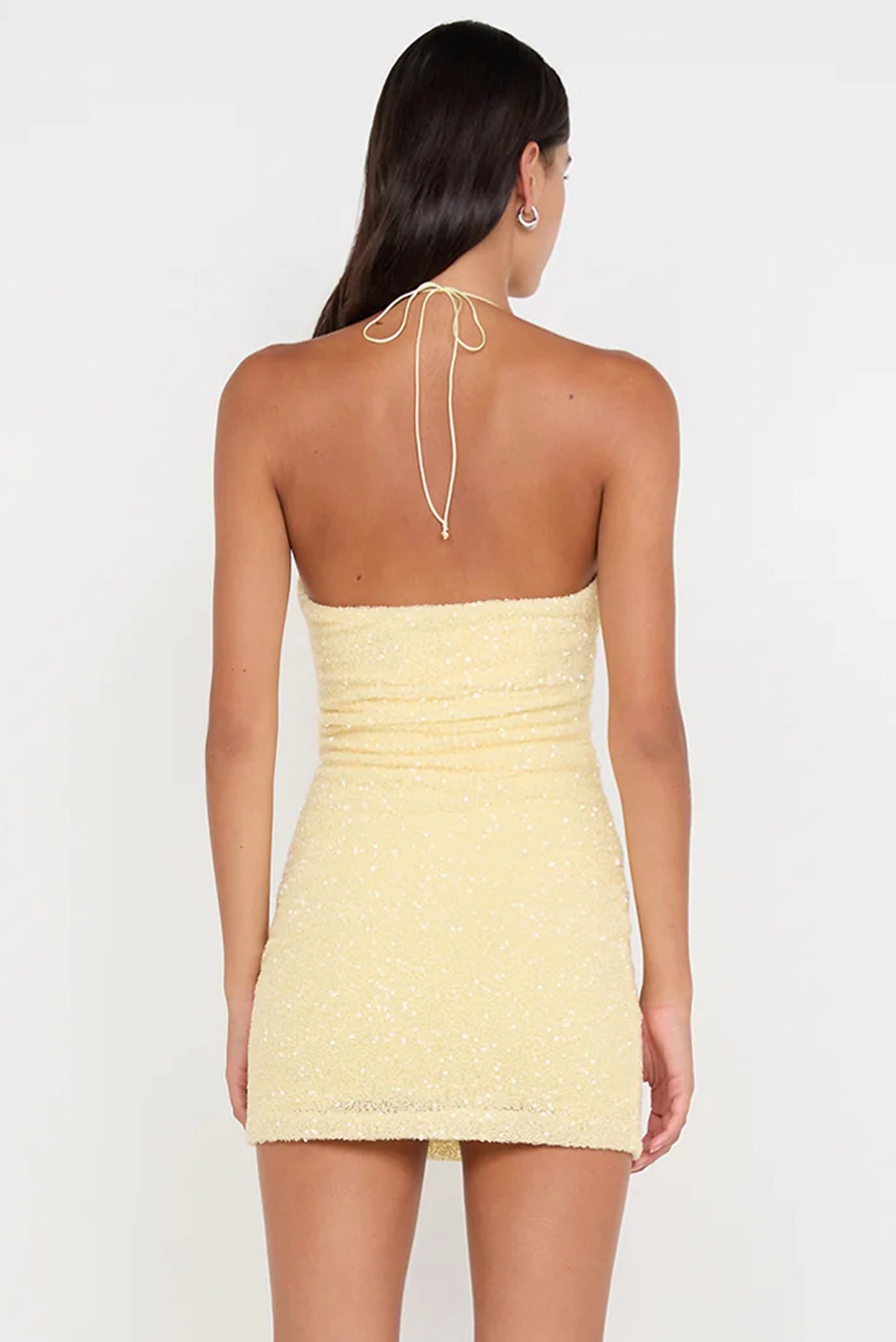 BEC & BRIDGE | Aishya Asym Mini Dress - Butter Walk Easy Outdoor Scene