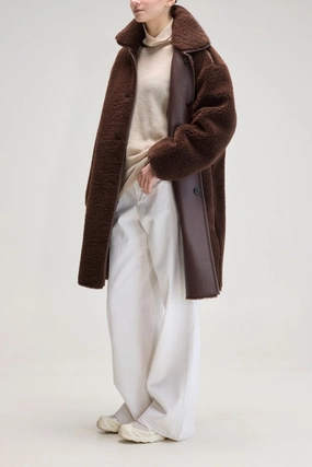 Active Urban Layer Bellerose Easton Coat in Dk Roast