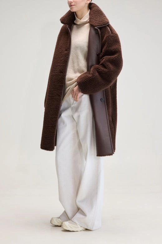Active Urban Layer Bellerose Easton Coat in Dk Roast