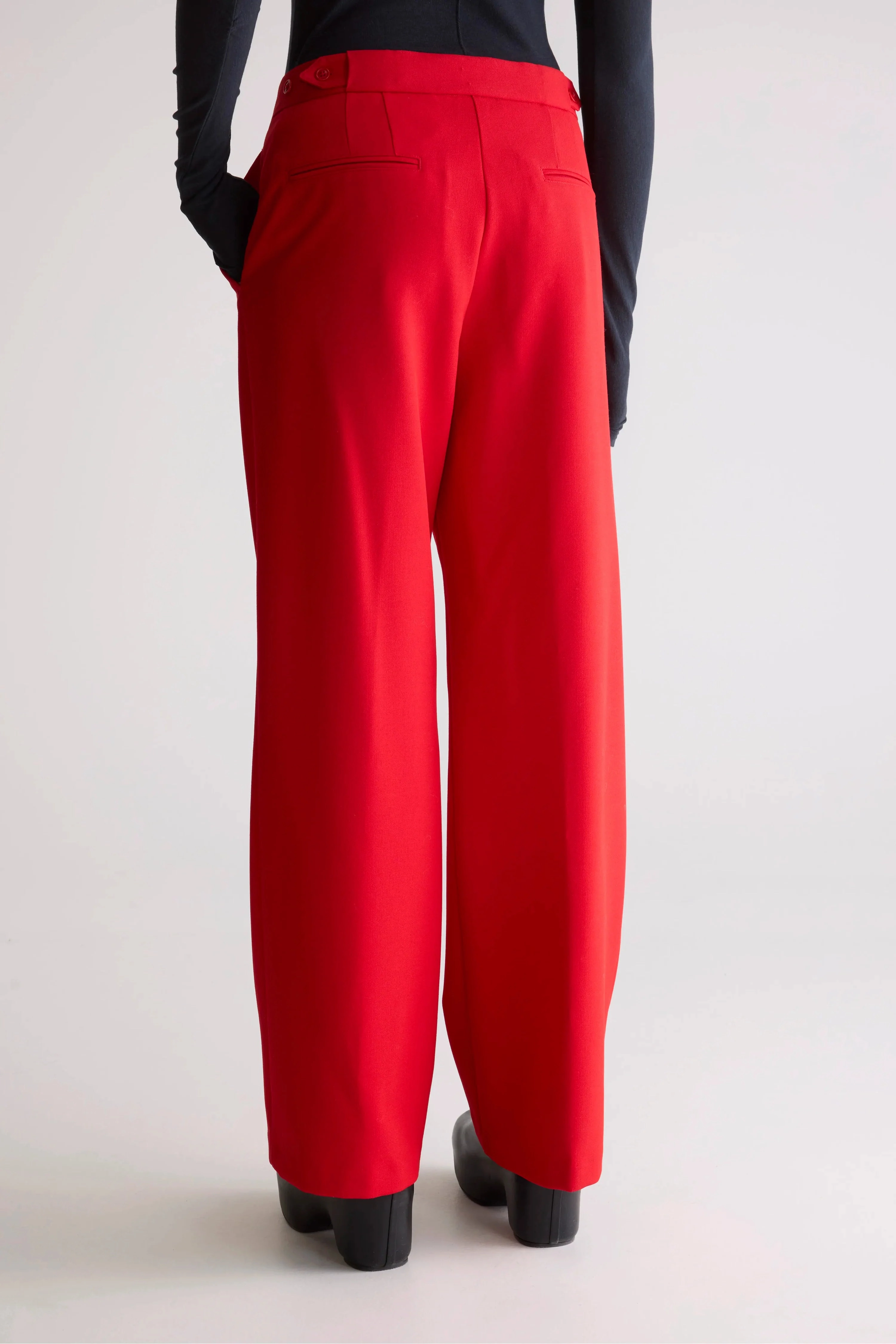 Soft Lines Bellerose Sunrise Trousers in Red
