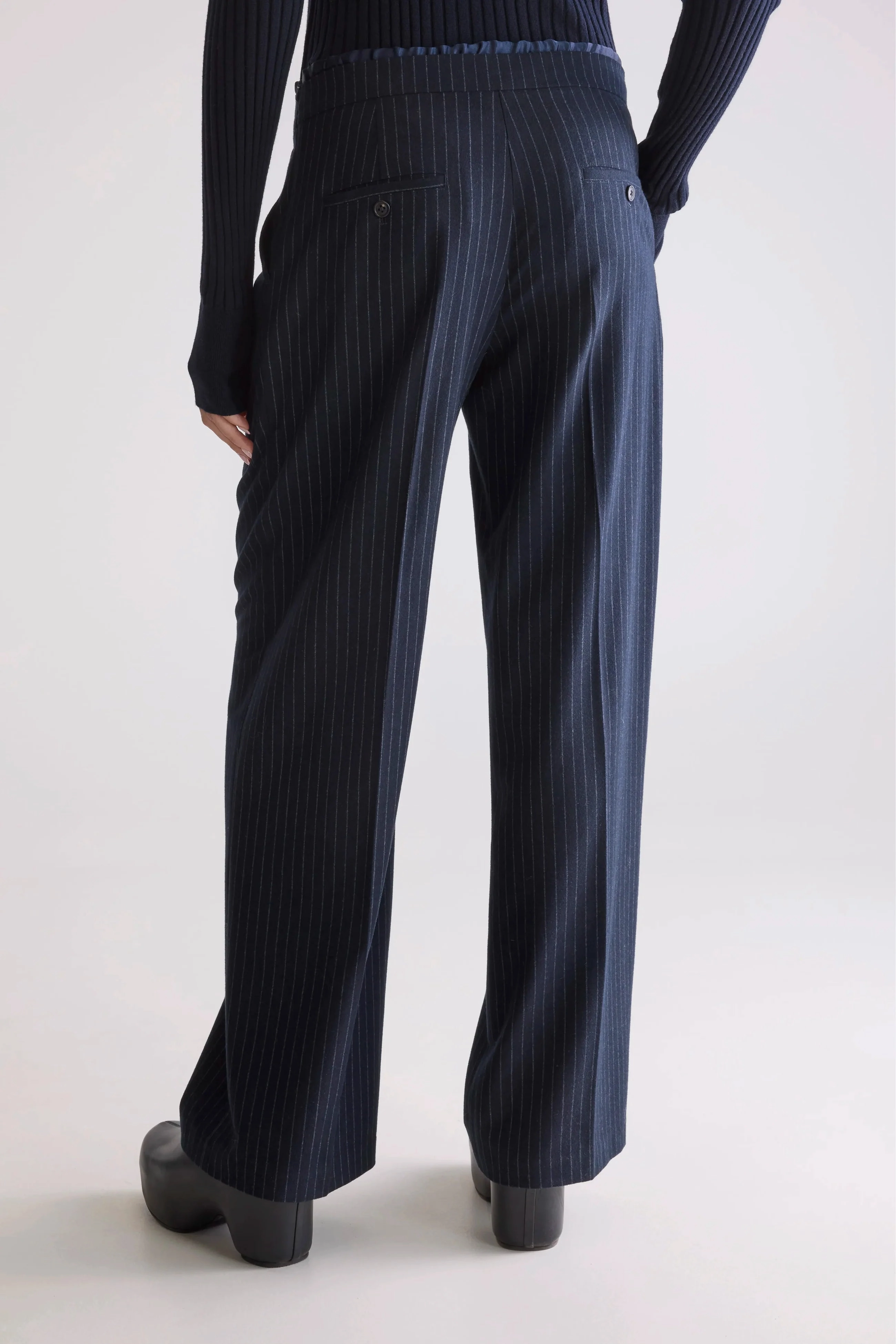 Sporty Fit Comfort Control Bellerose Turin Stripe Trousers