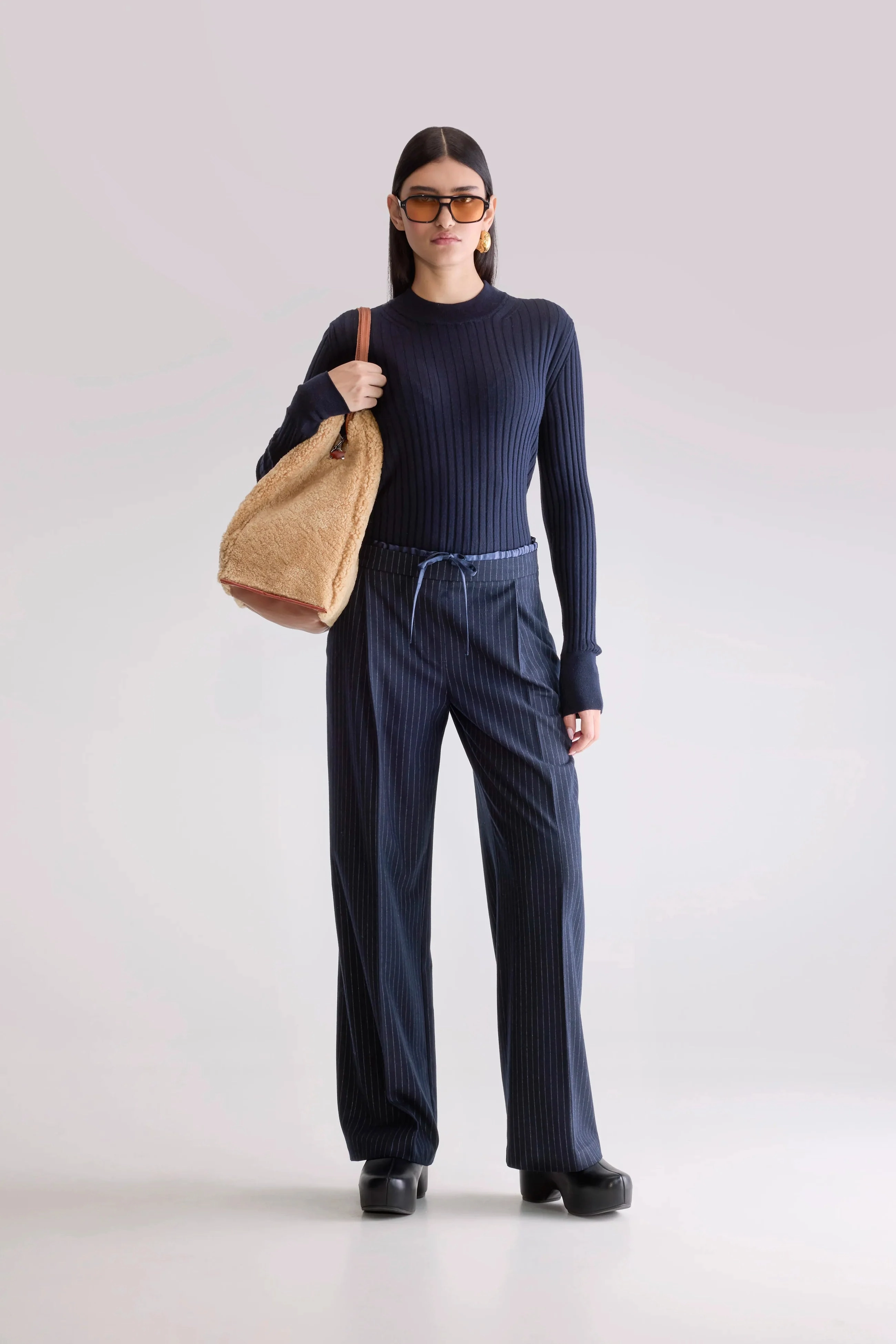 Bellerose Turin Stripe Trousers Long Use Urban Edge