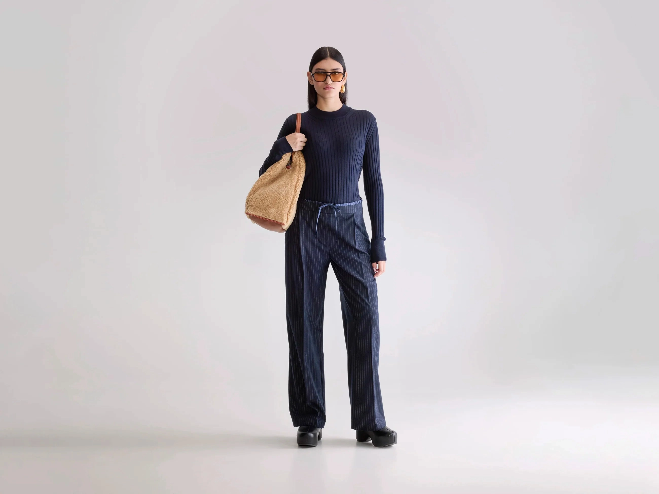 Bellerose Turin Stripe Trousers Smart Design