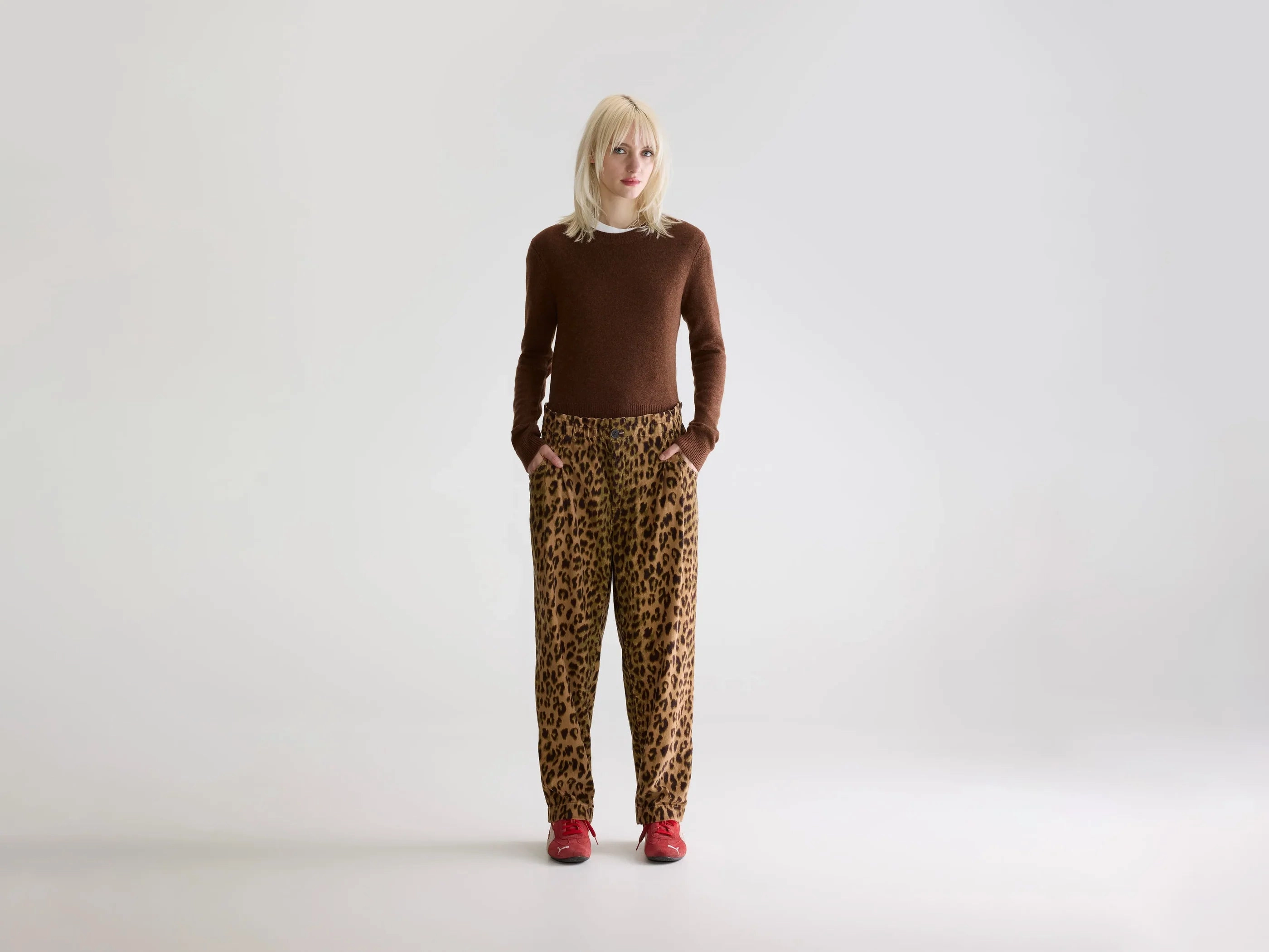 Bellerose Winona Pants in Leopard Sleek Design