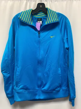 Blue Athletic Jacket Nike, Size M Taped Seam Waterproofing Thermoregulating Lining