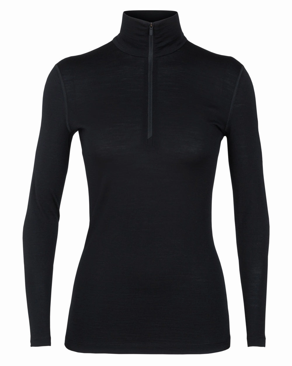 Icebreaker Womens Merino 200 Oasis Half Zip Thermal Top Party Tight - fitting
