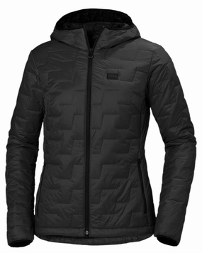 Helly Hansen Womens Lifaloft Hooded Insulated Jacket On Duty Layer