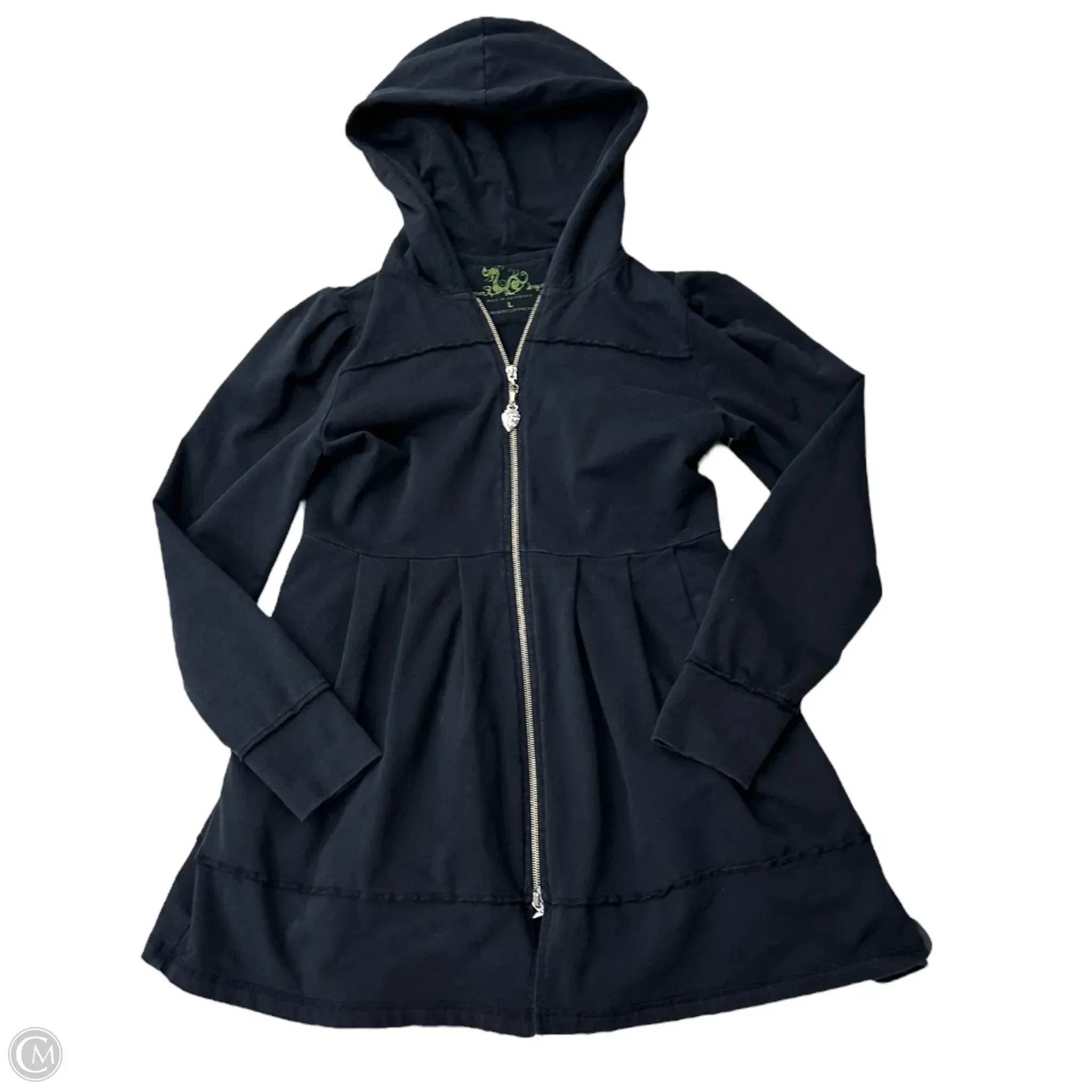 Athletic Jacket By Boston Proper In Black, Size: L Articulated Ergonomic Fit