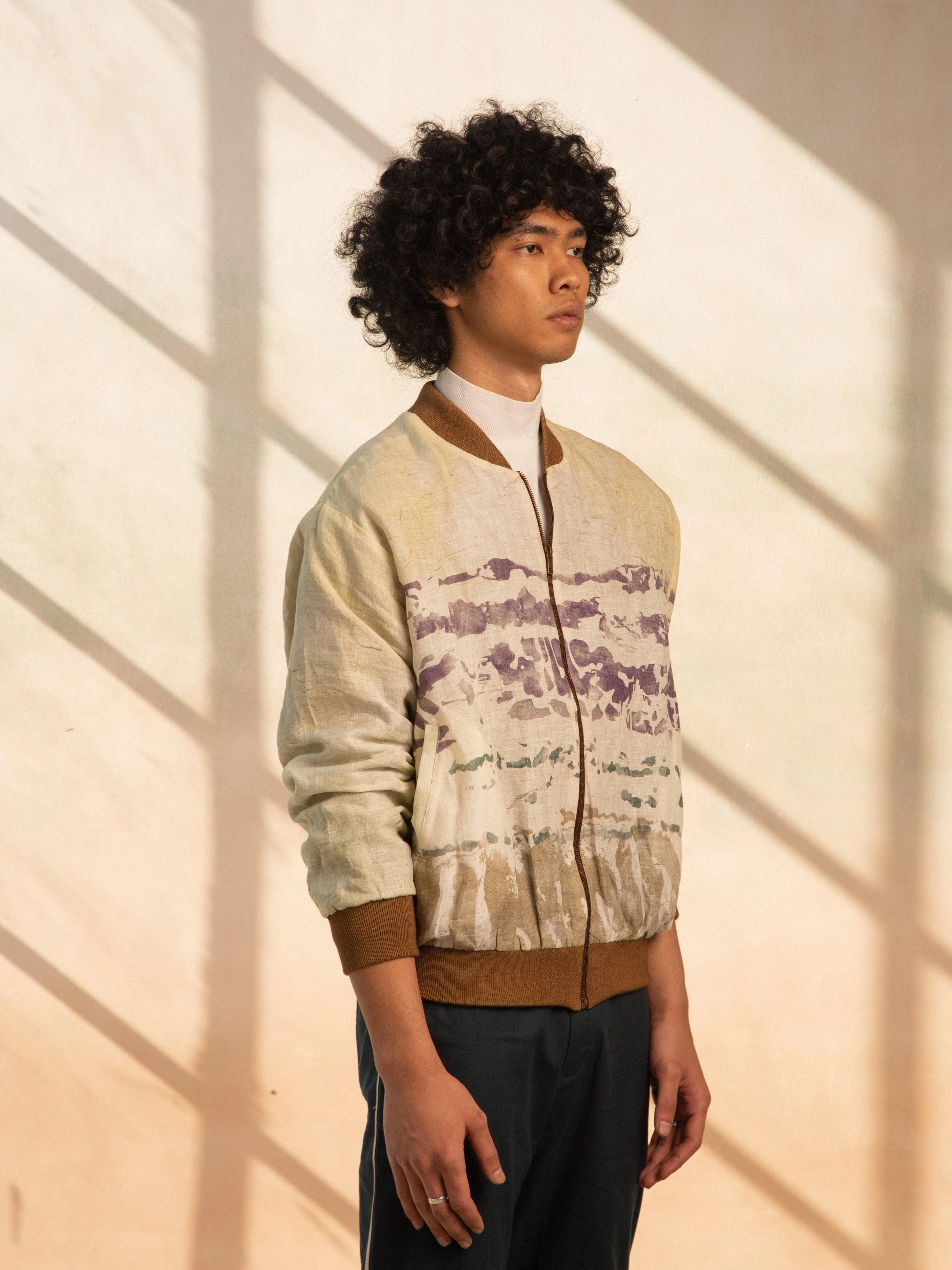 Bomber Jacket Laser Cut Airflow Vents