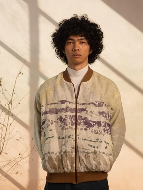 Durable Double Stitching Flexible Side Gussets Bomber Jacket