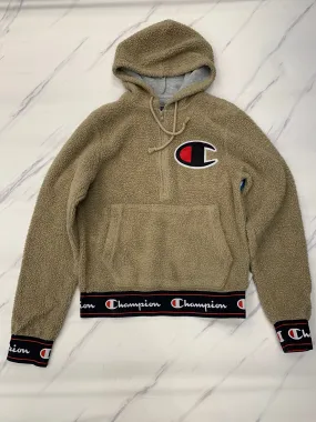 Athletic Jacket By Champion In Brown, Size: S Three Layer Laminate Heavyweight Warmth