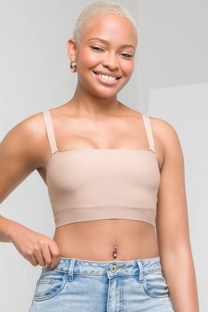 Flexible Closure Bonded Bandeau Natural