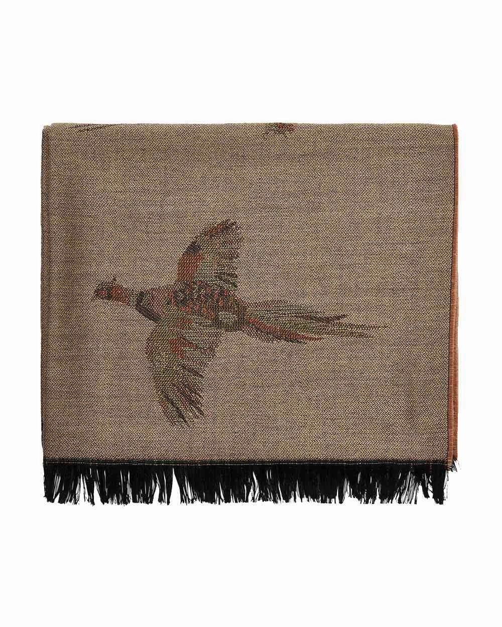 Dubarry Birchdale Wool Stole Teflon Finish Fringe Detail