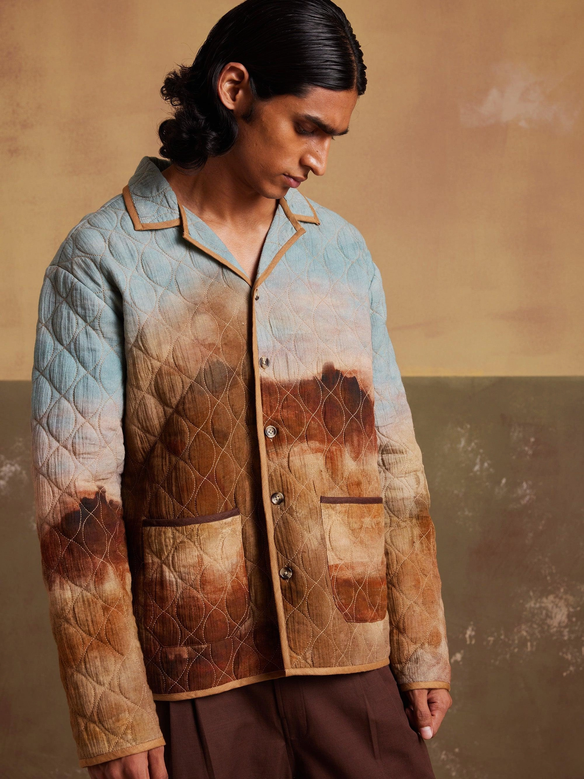 Snap Closures Thermal Lining Quilted Jacket