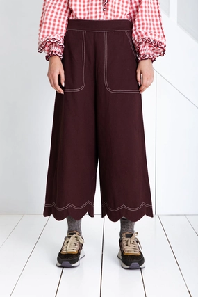 Bonte Aide Trousers in Chocolate Fit Control Layering Essential