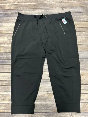Sleek Look Soft Finish Athletic Pants By Athleta In Black, Size: 4x