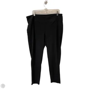 Durable Design EasyCareFabric Athletic Pants By Ideology In Black, Size: 1x