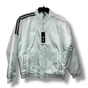 Athletic Jacket By Adidas In Blue, Size: M Chill Proof Style