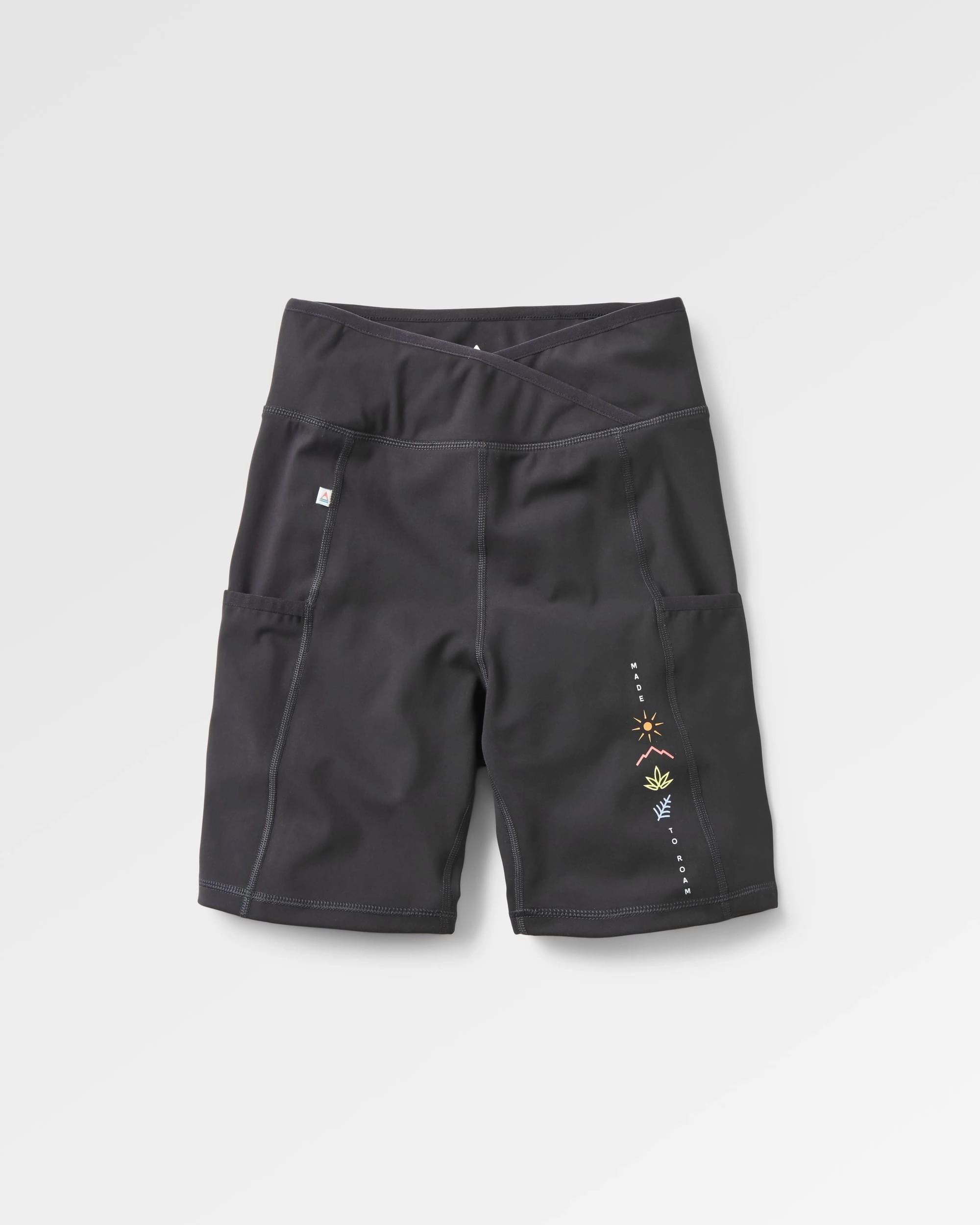 Mantra Recycled Active Short - Black Balanced Fit