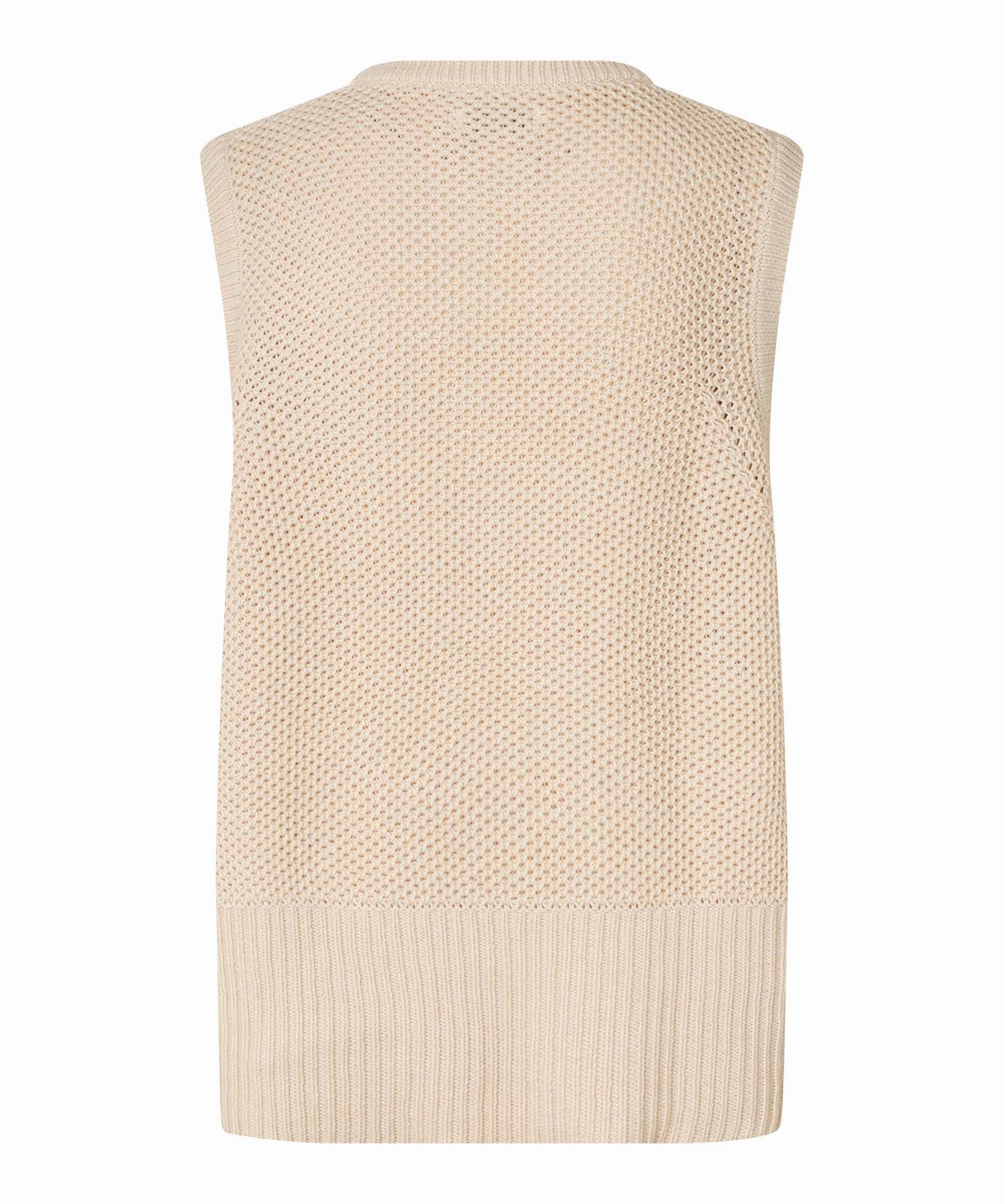 1010887 MaFarrin Top - Whitecap Cream Compression Fit Engineering Flexible Design