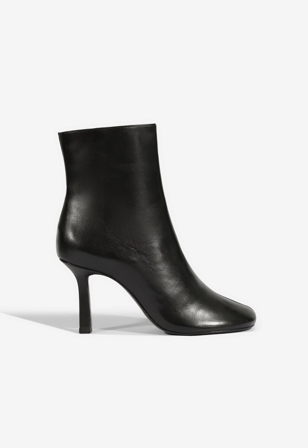 Brielle Leather Bootie Lace Up Design