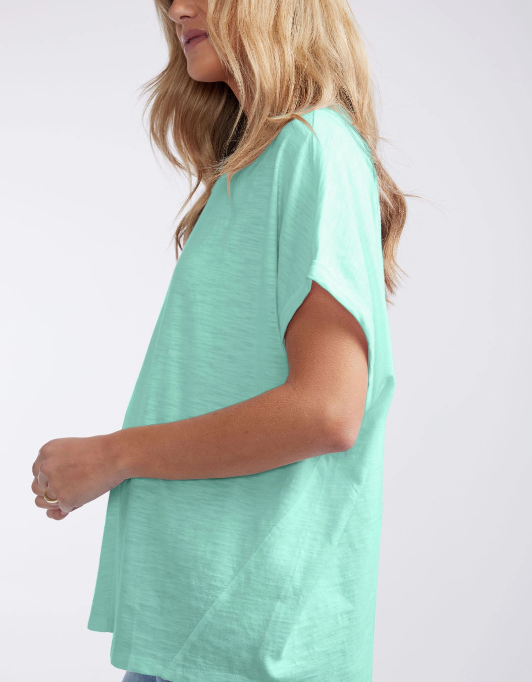 Camille Top - Honeydew Mint good for summer elastic clothing