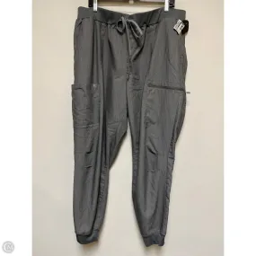 Athletic Pants By Fabletics In Grey, Size: 2x Durable Hemming FlameRetardantTreatment