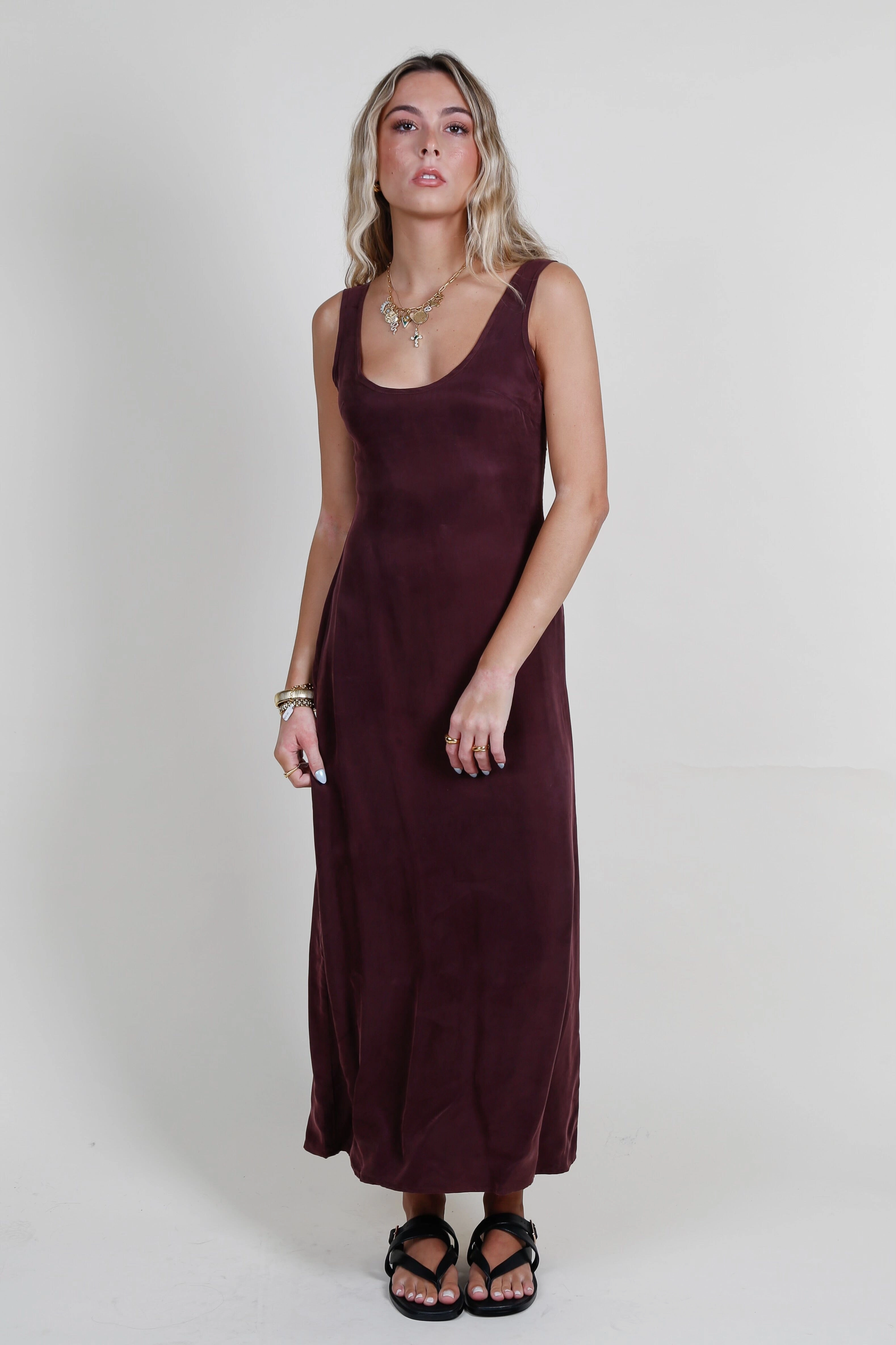 Sophisticated Layers Profile Enhancer SANCIA | The Cereza Dress - Black Forest