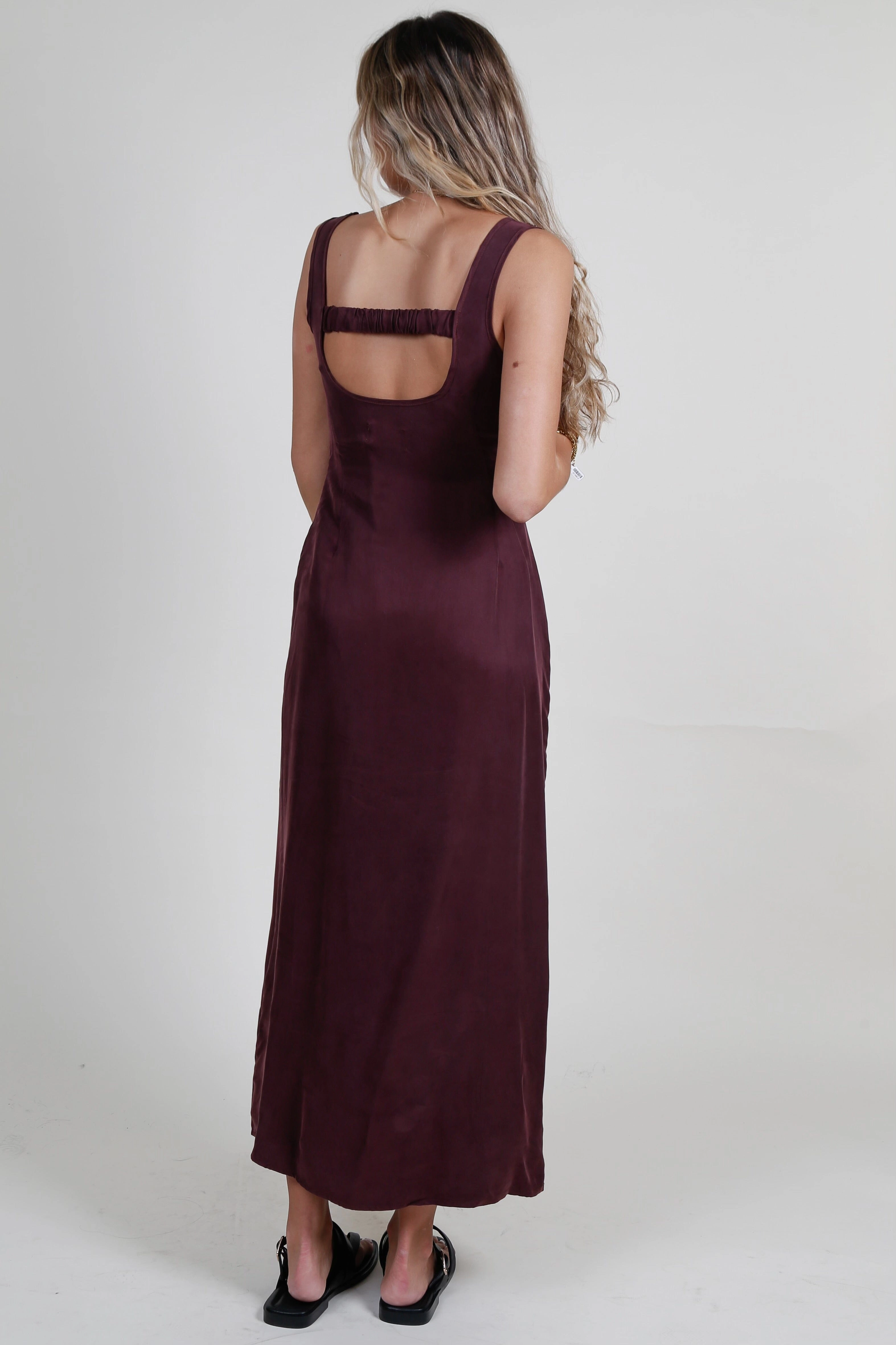 SANCIA | The Cereza Dress - Black Forest Smart And Comfortable Urban Feel
