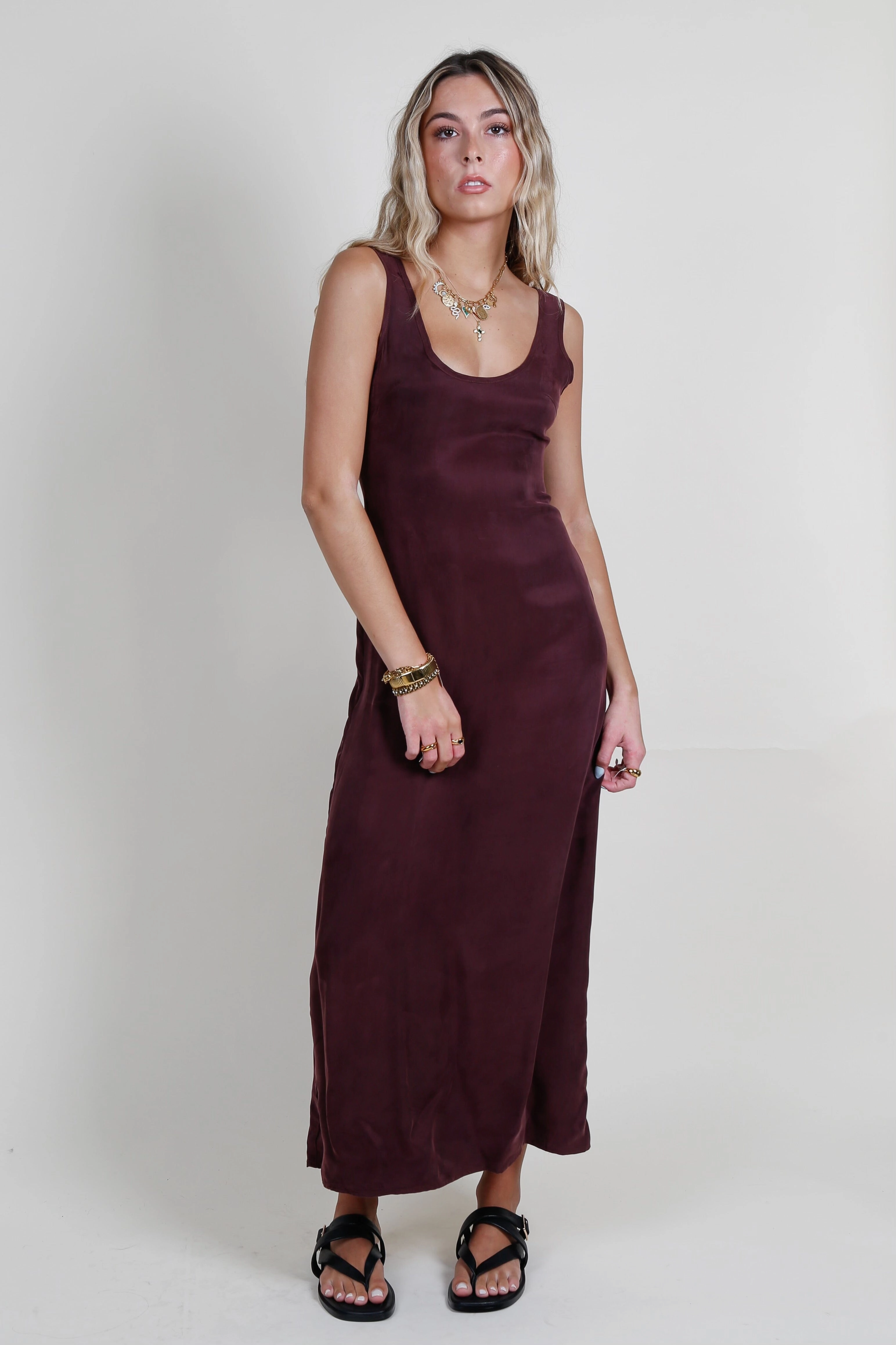 SANCIA | The Cereza Dress - Black Forest Versatile occasion dress Blush Shade