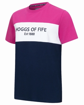 easygoing look Hoggs of Fife Mens Darcie Colour Block T-Shirt