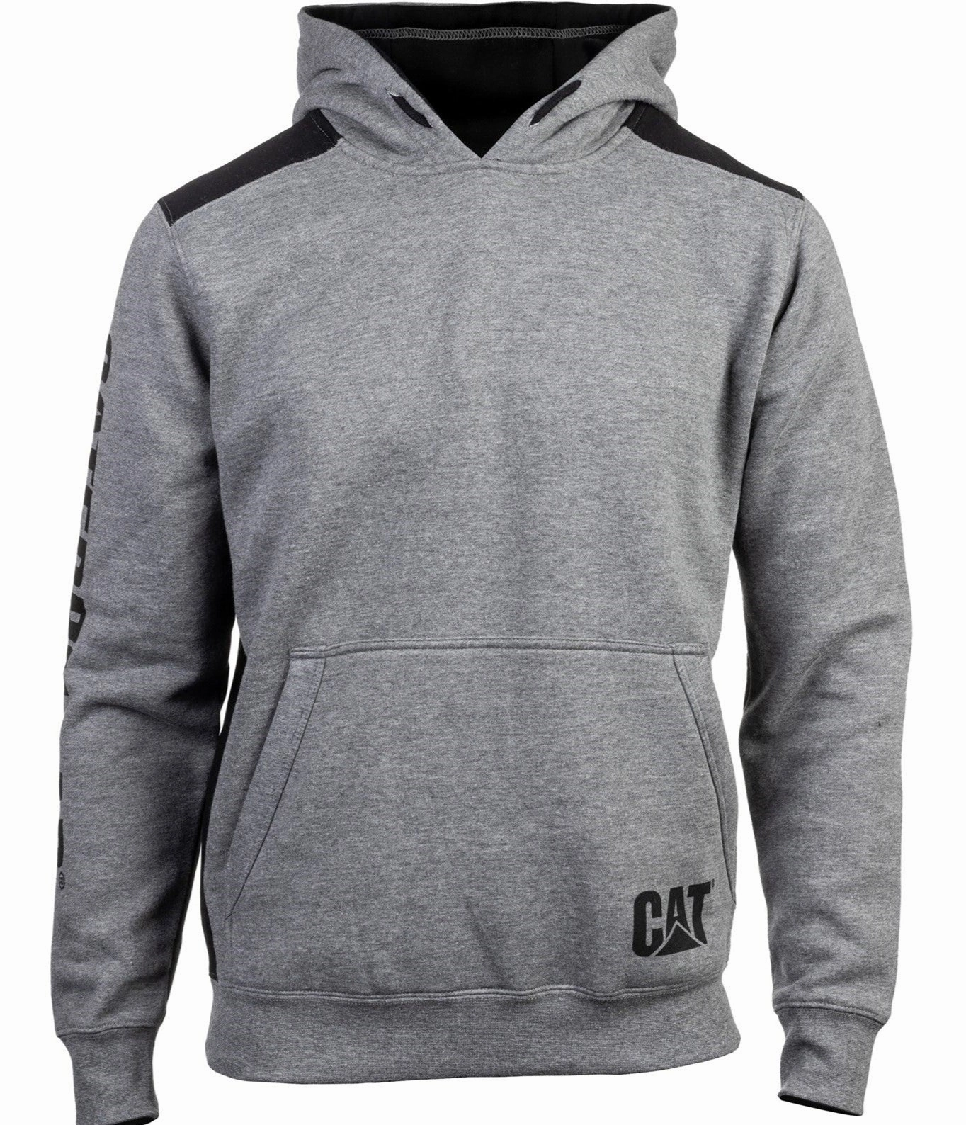 Caterpillar Logo Panel Hooded Sweatshirt Armadillo like