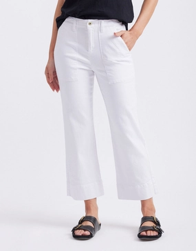 Celeste Wide Leg Jeans - Snow White Everyday Style Outfit Base