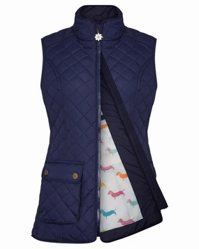 Champion Banbury Ladies Gilet Timeless Fit Style Snap Closures