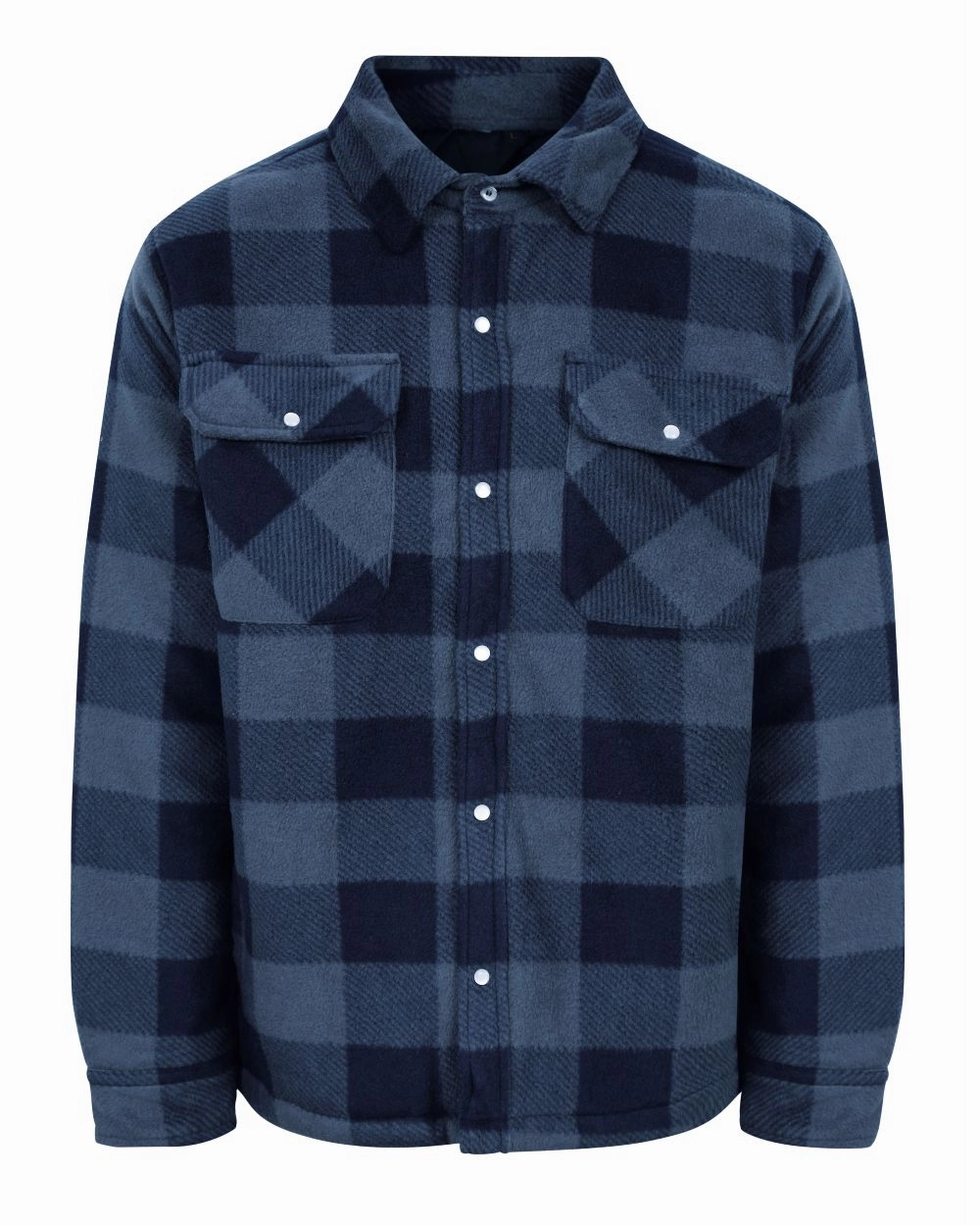 Champion Kinross Padded Fleece Lumberjack Shirt Hidden Storage Compartment Reflective Bands