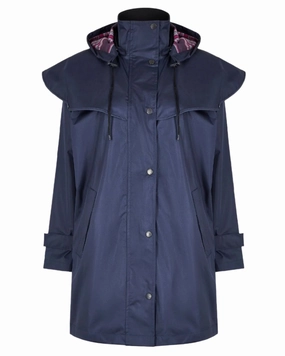 Contoured Back Panel Durable Water Repellent Champion Windsor Ladies Three-Quarter Length Waterproof Coat