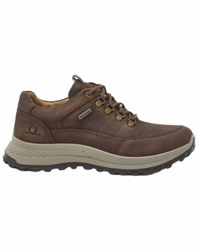 Chatham Mens Holgate Premium Waterproof Leather Hiking Shoes Sunset Jog