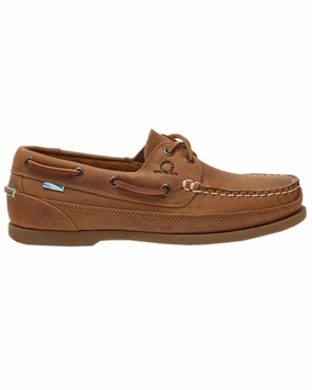 Retro feel Chatham Womens Kayak G2 Premium Leather Wide Fit Boat Shoes