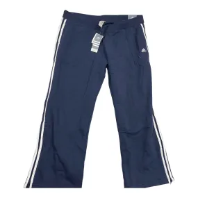 Cozy and Relaxed Functional Comfort Athletic Pants By Adidas In Navy, Size:2X