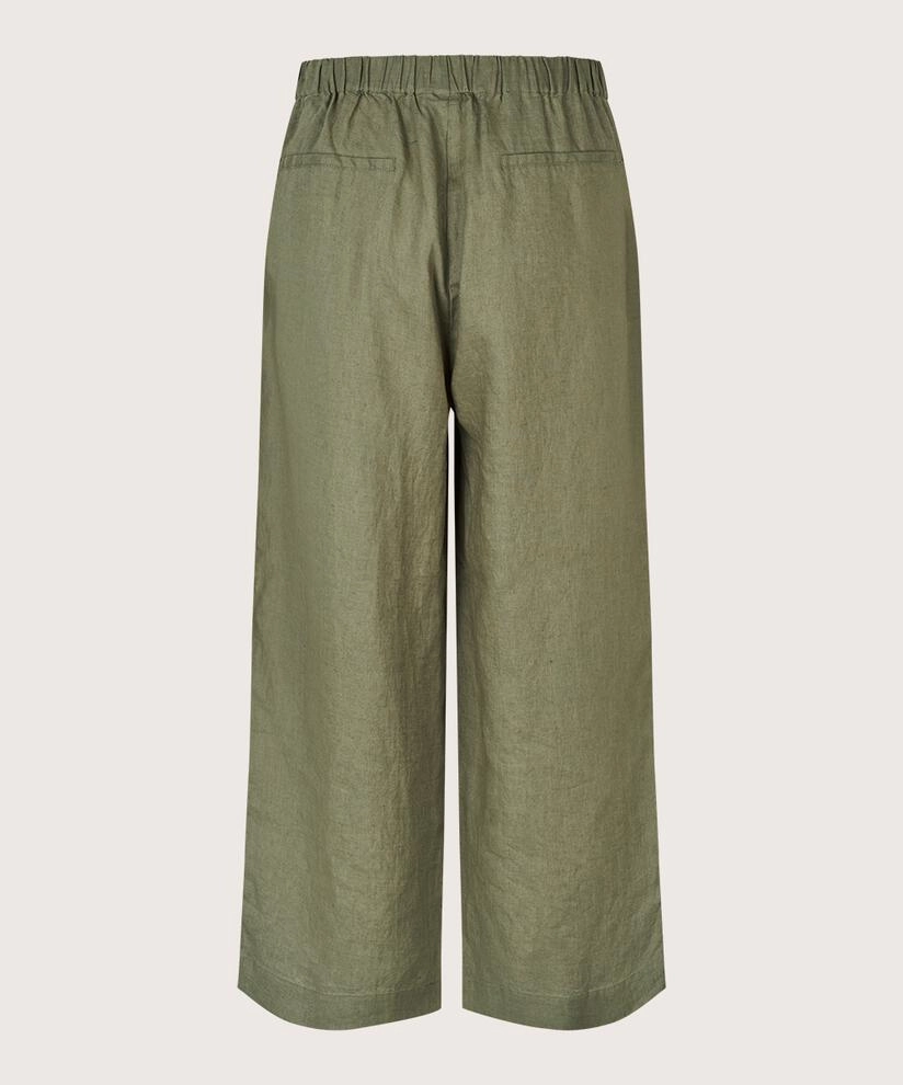 1005450 MaParini Trousers - Dark Lichen Green FlexibleMobility