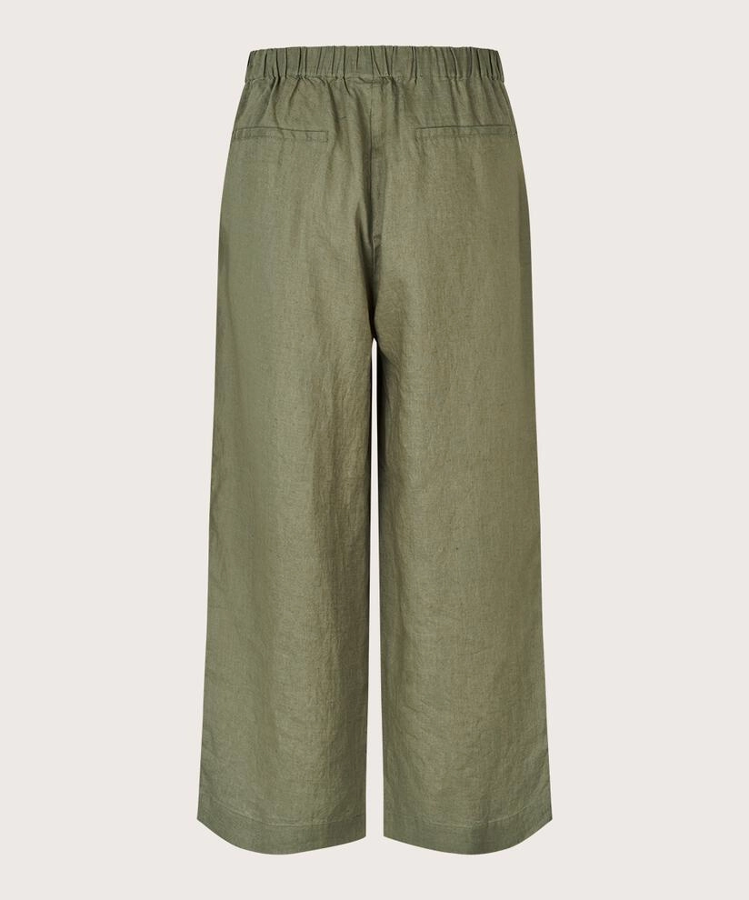 1005450 MaParini Trousers - Dark Lichen Green Flexible Leg