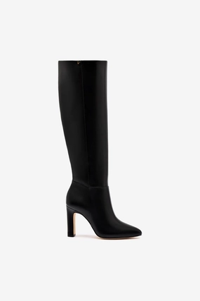 Cindy Hi Boot In Black Leather Multi Terrain