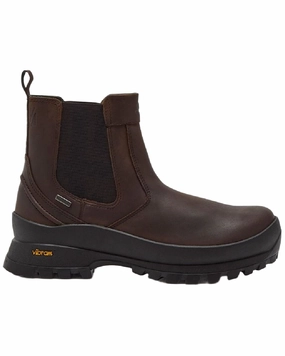 Chatham Mens Cockley Premium Leather Waterproof Chelsea Boots Chukka Silhouette