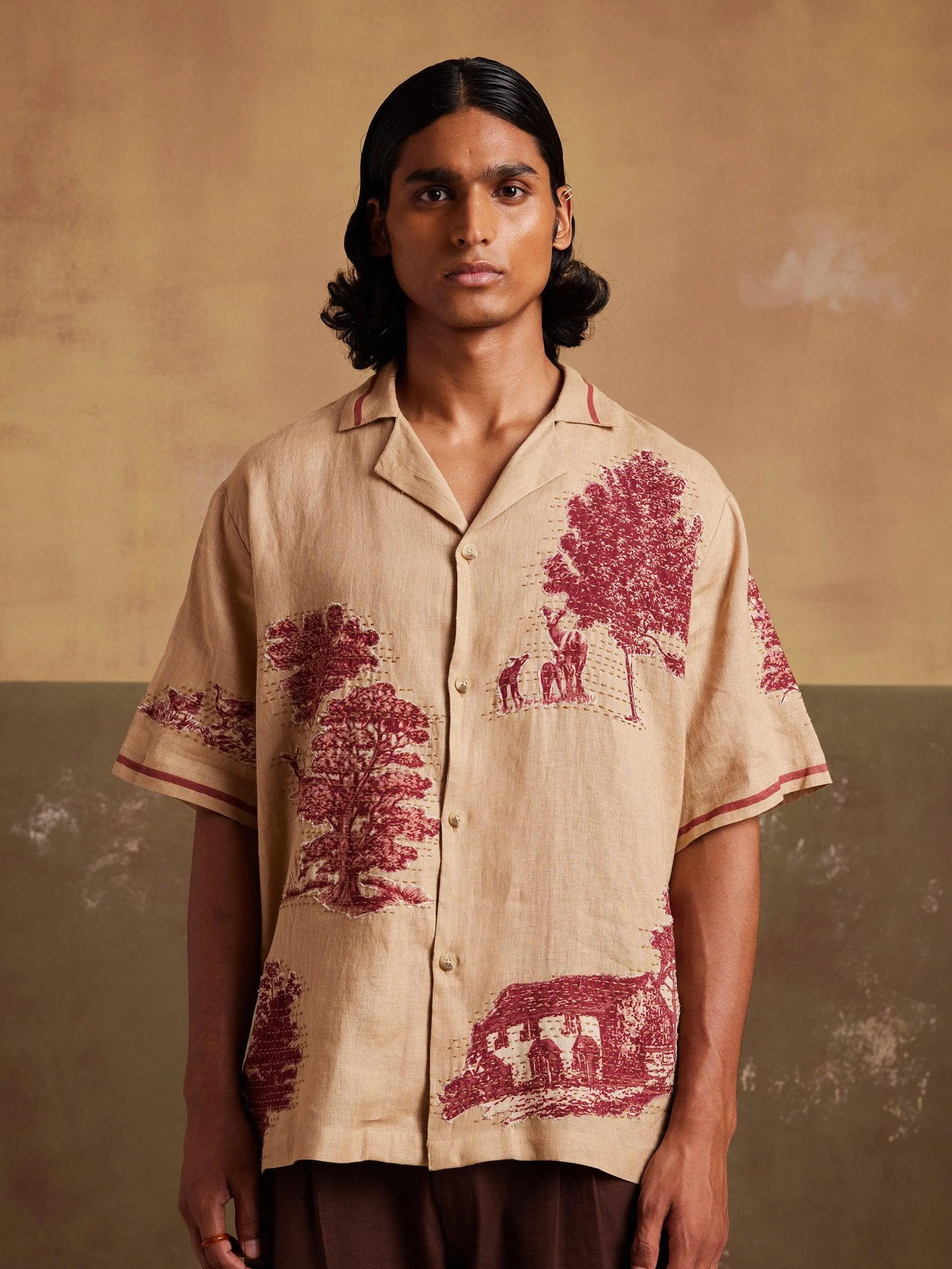Patched Uni Shirt Airflow Ventilation System Structured Shoulder Support