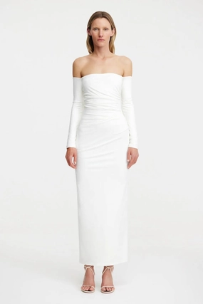 Night Party Artistic Detail SIGNIFICANT OTHER | Nala Maxi Dress - Chalk